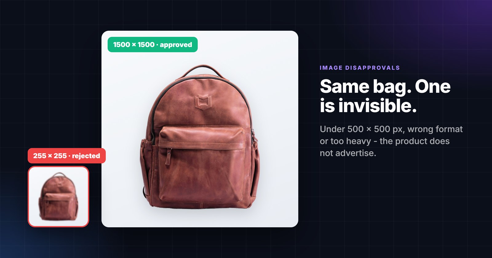 Why Google and Meta reject product images - and how to fix thousands of them at once