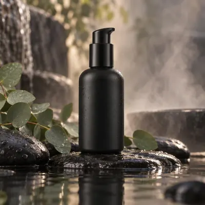 Black body oil bottle - Spa - stones and steam
