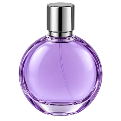 Violet perfume bottle - Transparent - slightly from above