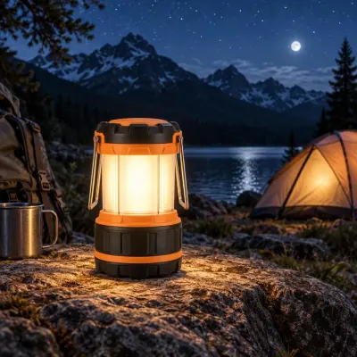 Folding camping lantern - Camp - starry night
